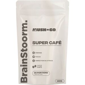 Mush N Go Café Adaptogène Brainstoorm Goût Café 180 g - Publicité Mush N Go Café Adaptogène Brainstoorm Goût Café 180 g - Publicité