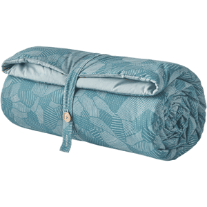 A demain Matelas de sol imprimé en percale de coton Parcelles émeraude 90x190 cm - Publicité A demain Matelas de sol imprimé en percale de coton Parcelles émeraude 90x190 cm - Publicité