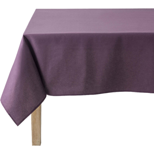 Coucke Nappe rectangulaire en coton Cambrai Aubergine 180x300 cm - Publicité Coucke Nappe rectangulaire en coton Cambrai Aubergine 180x300 cm - Publicité
