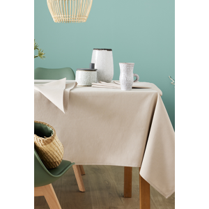 Coucke Nappe carrée en coton Cambrai Sarrazin 180x180 cm - Publicité Coucke Nappe carrée en coton Cambrai Sarrazin 180x180 cm - Publicité