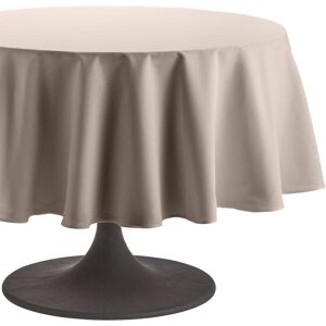 Coucke Nappe ronde en coton Cambrai Sarrazin 235 cm - Publicité Coucke Nappe ronde en coton Cambrai Sarrazin 235 cm - Publicité