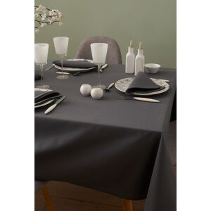 Coucke Nappe rectangulaire en coton Cambrai Anthracite 160x240 cm - Publicité Coucke Nappe rectangulaire en coton Cambrai Anthracite 160x240 cm - Publicité