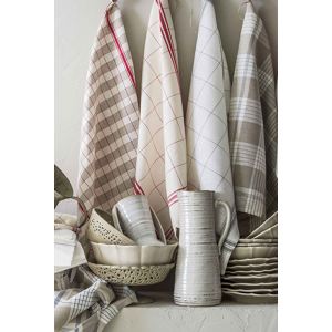 Coucke Torchon en métis Bistrot Anthracite - Publicité Coucke Torchon en métis Bistrot Anthracite - Publicité