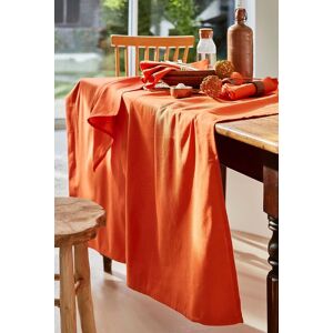 Coucke Nappe rectangulaire Cambrai Orange Brûlé 150x190 cm - Publicité Coucke Nappe rectangulaire Cambrai Orange Brûlé 150x190 cm - Publicité