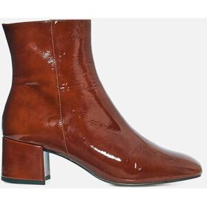 Caroll Bottines Athena en cuir naturel marron foncé femme - 39 - Publicité Caroll Bottines Athena en cuir naturel marron foncé femme - 39 - Publicité