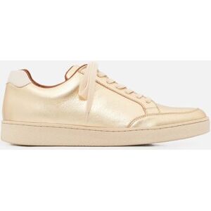 Caroll Baskets Anna en cuir naturel couleur or femme - 39 - Publicité Caroll Baskets Anna en cuir naturel couleur or femme - 39 - Publicité