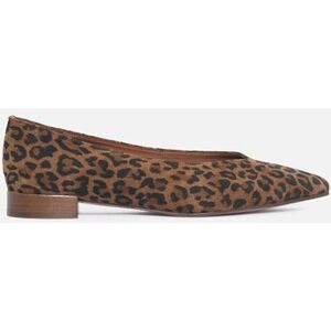Caroll Ballerines Alia en croûte de cuir camel femme - 39 - Publicité Caroll Ballerines Alia en croûte de cuir camel femme - 39 - Publicité