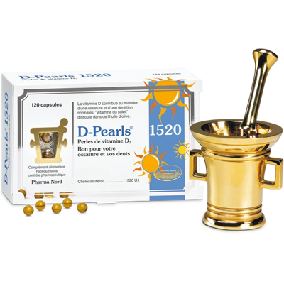 Pharma Nord D-Pearls 1520 120 caps - Publicité Pharma Nord D-Pearls 1520 120 caps - Publicité