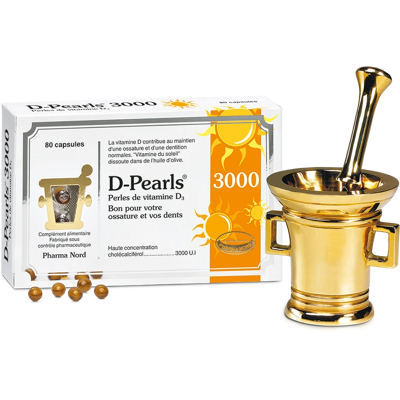 Pharma Nord D-Pearls 3000 80 caps - Publicité Pharma Nord D-Pearls 3000 80 caps - Publicité