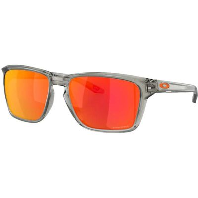 Oakley - Lunettes de soleil - Sylas Grey Ink Prizm Ruby - Gris - Publicité Oakley - Lunettes de soleil - Sylas Grey Ink Prizm Ruby - Gris - Publicité