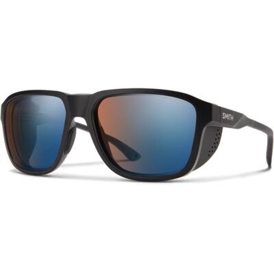 Smith - Lunettes de soleil de montagne - Embark Matte Black/ Blue Mirror Glacier Photochromic - Noir - Publicité Smith - Lunettes de soleil de montagne - Embark Matte Black/ Blue Mirror Glacier Photochromic - Noir - Publicité