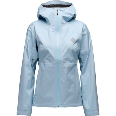 Black Diamond - Veste imper-respirante - W Fineline Stretch Shell Fog Blue pour Femme - Taille S - Bleu - Publicité Black Diamond - Veste imper-respirante - W Fineline Stretch Shell Fog Blue pour Femme - Taille S - Bleu - Publicité