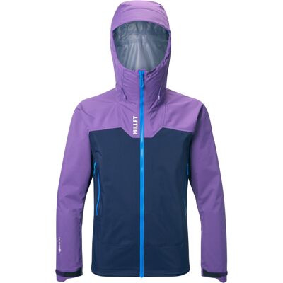 Millet - Veste d'alpinisme en GORE-TEX® - Kamet GTX Jkt M Galaxy Saphir pour Homme - Taille M - Navy - Publicité Millet - Veste d'alpinisme en GORE-TEX® - Kamet GTX Jkt M Galaxy Saphir pour Homme - Taille M - Navy - Publicité