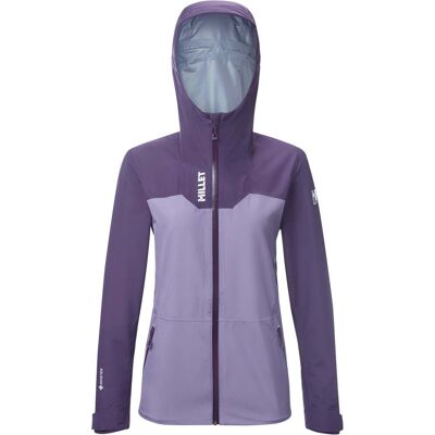 Millet - Veste imperméable en GORE-TEX® - Ubic GTX 3L Jkt W Starlink Purple Velvet - Taille M - Violet - Publicité Millet - Veste imperméable en GORE-TEX® - Ubic GTX 3L Jkt W Starlink Purple Velvet - Taille M - Violet - Publicité