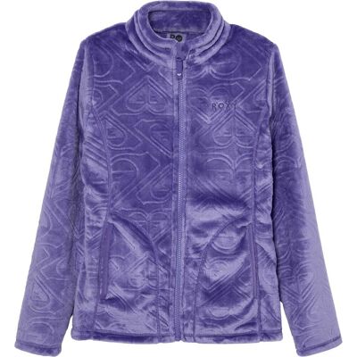Roxy - Polaire douce zippée - Igloo Girl Twilight Purple - Taille Enfant 14 ans - Violet - Publicité Roxy - Polaire douce zippée - Igloo Girl Twilight Purple - Taille Enfant 14 ans - Violet - Publicité