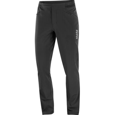 Salomon - Pantalon de trail déperlant - Ultra Pants M Deep Black pour Homme en Softshell - Taille S - Noir - Publicité Salomon - Pantalon de trail déperlant - Ultra Pants M Deep Black pour Homme en Softshell - Taille S - Noir - Publicité