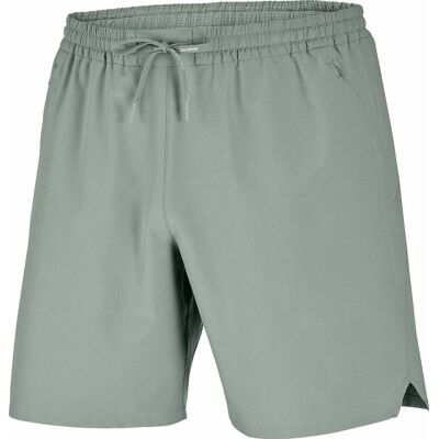 Salomon - Short respirant ultraléger - Shkout C No L Shorts 7'' M Castor Gray pour Homme - Taille M - Gris - Publicité Salomon - Short respirant ultraléger - Shkout C No L Shorts 7'' M Castor Gray pour Homme - Taille M - Gris - Publicité