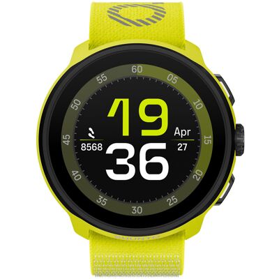 Suunto - Montre GPS - Suunto Run Lime + Textile Strap - Jaune - Publicité Suunto - Montre GPS - Suunto Run Lime + Textile Strap - Jaune - Publicité