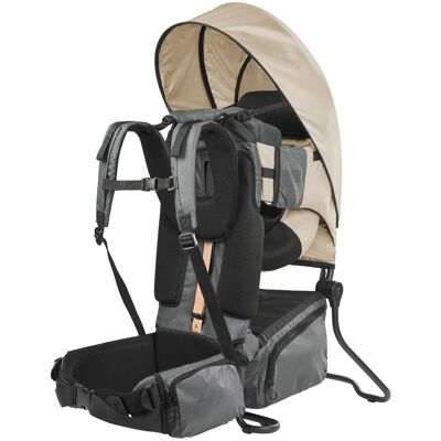Babymoov - Porte-bébé léger et compact avec pare pluie - Moov & Hike+ Dune - Beige - Publicité Babymoov - Porte-bébé léger et compact avec pare pluie - Moov & Hike+ Dune - Beige - Publicité