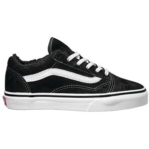 Vans - Chaussures de skate basses - Uy Old Skool Black/True White - Taille Enfant 2 US - Noir - Publicité Vans - Chaussures de skate basses - Uy Old Skool Black/True White - Taille Enfant 2 US - Noir - Publicité