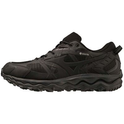 Mizuno Wave Mujin TL GTX - Black - Gore-Tex - Chaussures - Publicité Mizuno Wave Mujin TL GTX - Black - Gore-Tex - Chaussures - Publicité