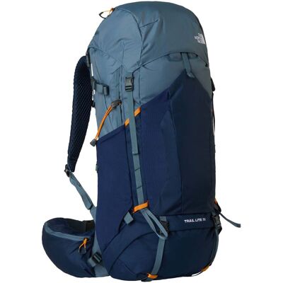 The North Face - Sac de trekking - Trail Lite 50 Granite Grey/Su en Nylon - Taille S/M - Gris - Publicité The North Face - Sac de trekking - Trail Lite 50 Granite Grey/Su en Nylon - Taille S/M - Gris - Publicité