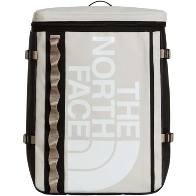 The North Face - Sac à dos résistant 30L - Base Camp Fuse Box Cumulus Cloud TNF Black - Beige - Publicité The North Face - Sac à dos résistant 30L - Base Camp Fuse Box Cumulus Cloud TNF Black - Beige - Publicité