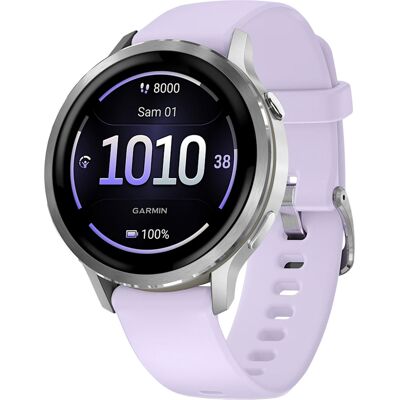 Garmin - Montre connectée - Venu 4 41mm Gray/Periwinkle - Gris - Publicité Garmin - Montre connectée - Venu 4 41mm Gray/Periwinkle - Gris - Publicité