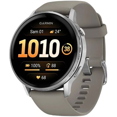 Garmin - Montre connectée - Venu 4 45mm Black/Silver - Noir - Publicité Garmin - Montre connectée - Venu 4 45mm Black/Silver - Noir - Publicité