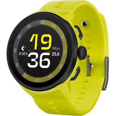Suunto - Montre GPS - Suunto Run Lime + Silicone Strap en Silicone - Jaune - Publicité Suunto - Montre GPS - Suunto Run Lime + Silicone Strap en Silicone - Jaune - Publicité