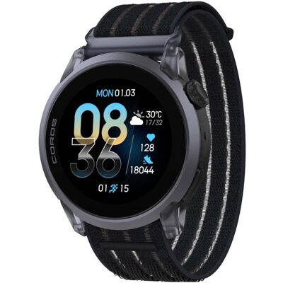 Coros - Montre GPS connectée - Pace 4 Black Crystal Nylon en Aluminium - Noir - Publicité Coros - Montre GPS connectée - Pace 4 Black Crystal Nylon en Aluminium - Noir - Publicité