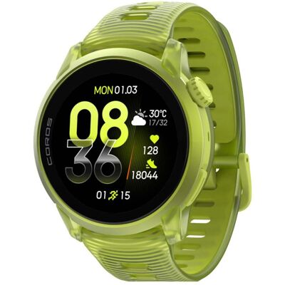 Coros - Montre GPS connectée - Pace 4 Silicone Yellow Crystal en Aluminium - Jaune - Publicité Coros - Montre GPS connectée - Pace 4 Silicone Yellow Crystal en Aluminium - Jaune - Publicité