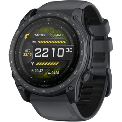 Garmin - Montre GPS - Tactix 8 Amoled Cerakote 51mm Sapphire/Carakote Grey en Titane - Gris - Publicité Garmin - Montre GPS - Tactix 8 Amoled Cerakote 51mm Sapphire/Carakote Grey en Titane - Gris - Publicité