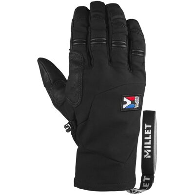 Millet - Gants d'alpinisme - Trilogy Icon Wind Glove Black en Cuir - Taille S - Noir - Publicité Millet - Gants d'alpinisme - Trilogy Icon Wind Glove Black en Cuir - Taille S - Noir - Publicité