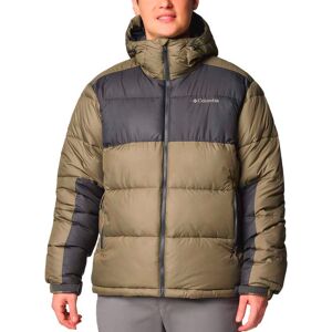 Columbia - Doudoune à capuche isolante - Pike Lake II Hooded Jacket Stone Green Shark pour Homme - Taille M - Kaki - Publicité Columbia - Doudoune à capuche isolante - Pike Lake II Hooded Jacket Stone Green Shark pour Homme - Taille M - Kaki - Publicité