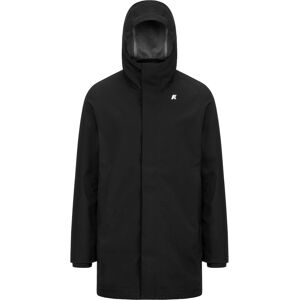 K-Way - Parka imperméable et isolante - Tommy Bonded Jersey Black Pure pour Homme - Taille L - Noir - Publicité K-Way - Parka imperméable et isolante - Tommy Bonded Jersey Black Pure pour Homme - Taille L - Noir - Publicité