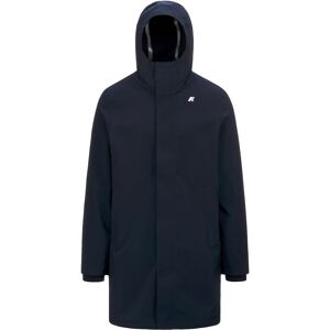 K-Way - Parka longue et doublée - Thomas Bonded Blue Depht / Blue Depht pour Homme - Taille S - Navy - Publicité K-Way - Parka longue et doublée - Thomas Bonded Blue Depht / Blue Depht pour Homme - Taille S - Navy - Publicité