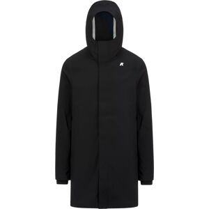 K-Way - Parka longue et doublée - Thomas Bonded Black Blue Depht pour Homme - Taille M - Noir - Publicité K-Way - Parka longue et doublée - Thomas Bonded Black Blue Depht pour Homme - Taille M - Noir - Publicité