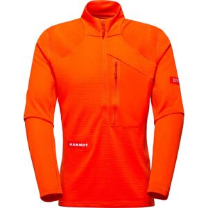 Mammut - Polaire respirante zippée - Eiger Nordwand Advanced FL Half Zip Pull Men Eiger Orange pour Homme - Taille L - Publicité Mammut - Polaire respirante zippée - Eiger Nordwand Advanced FL Half Zip Pull Men Eiger Orange pour Homme - Taille L - Publicité