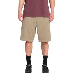 Volcom - Short en velours côtelé - Freazy Loose Ew Short 22 Light Khaki pour Homme en Coton - Taille L - Beige - Publicité Volcom - Short en velours côtelé - Freazy Loose Ew Short 22 Light Khaki pour Homme en Coton - Taille L - Beige - Publicité