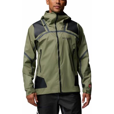Columbia - Veste imperméable pour randonnée en OutDry™ Extreme - Whistler Peak Shell Stone Green en Nylon - Taille L - Vert - Publicité Columbia - Veste imperméable pour randonnée en OutDry™ Extreme - Whistler Peak Shell Stone Green en Nylon - Taille L - Vert - Publicité