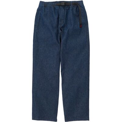 Gramicci - Jean droit en coton biologique - Denim Gramicci Pant Straight Fit Rinsed Indigo pour Homme en Nylon - Taille L - Bleu - Publicité Gramicci - Jean droit en coton biologique - Denim Gramicci Pant Straight Fit Rinsed Indigo pour Homme en Nylon - Taille L - Bleu - Publicité