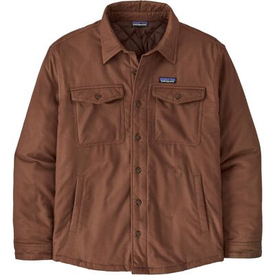 Patagonia - Veste-chemise isolante en flanelle - M's LW Insulated Fjord Flannel Shirt Berm Brown en Coton - Taille L - Marron - Publicité Patagonia - Veste-chemise isolante en flanelle - M's LW Insulated Fjord Flannel Shirt Berm Brown en Coton - Taille L - Marron - Publicité