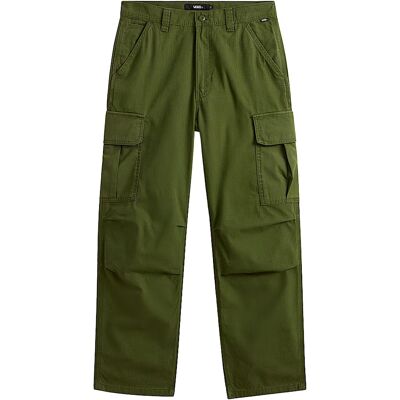 Vans - Pantalon cargo coupe baggy - Para Baggy Cargo Pant Green Balsam pour Homme en Coton - Taille 30 US - Kaki - Publicité Vans - Pantalon cargo coupe baggy - Para Baggy Cargo Pant Green Balsam pour Homme en Coton - Taille 30 US - Kaki - Publicité