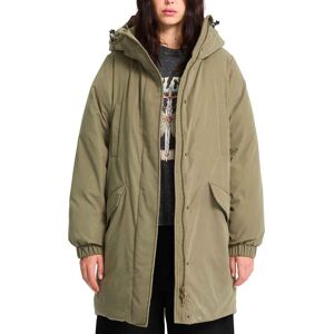 Volcom - Parka doublée - Sleepi Puff Up Parka W Wintermoss pour Femme - Taille M - Vert - Publicité Volcom - Parka doublée - Sleepi Puff Up Parka W Wintermoss pour Femme - Taille M - Vert - Publicité