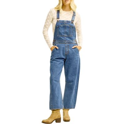 Billabong - Salopette en jean - Colorado Denim Overall Medium Denim en Coton - Taille M - Bleu - Publicité Billabong - Salopette en jean - Colorado Denim Overall Medium Denim en Coton - Taille M - Bleu - Publicité