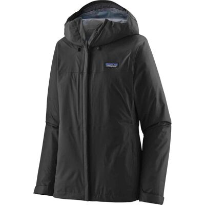Patagonia - Veste de randonnée imperméable et respirante - W's Torrentshell 3L Rain Jkt Black - Taille S - Noir - Publicité Patagonia - Veste de randonnée imperméable et respirante - W's Torrentshell 3L Rain Jkt Black - Taille S - Noir - Publicité