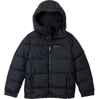 Columbia - Doudoune chaude à capuche - Puffect Hooded Jacket Black - Taille Enfant 120,5-128 - Noir - Publicité Columbia - Doudoune chaude à capuche - Puffect Hooded Jacket Black - Taille Enfant 120,5-128 - Noir - Publicité