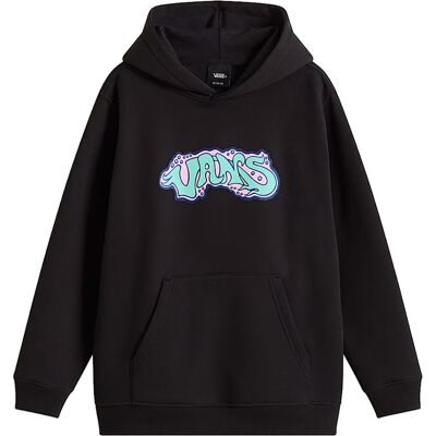 Vans - Sweat à capuche - Cruiser Hoodie Black en Coton - Taille Enfant L - Noir - Publicité Vans - Sweat à capuche - Cruiser Hoodie Black en Coton - Taille Enfant L - Noir - Publicité