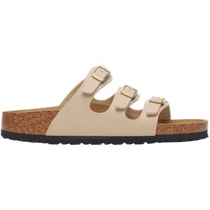 Birkenstock - Sandales légères - Florida Birko-Flor Narrow Sandcastle pour Femme en Cuir - Taille 37 - Beige - Publicité Birkenstock - Sandales légères - Florida Birko-Flor Narrow Sandcastle pour Femme en Cuir - Taille 37 - Beige - Publicité